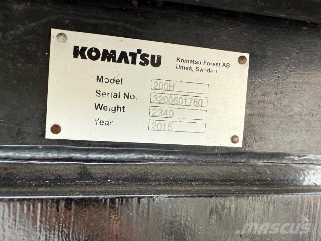 Komatsu 901 Харвестеры