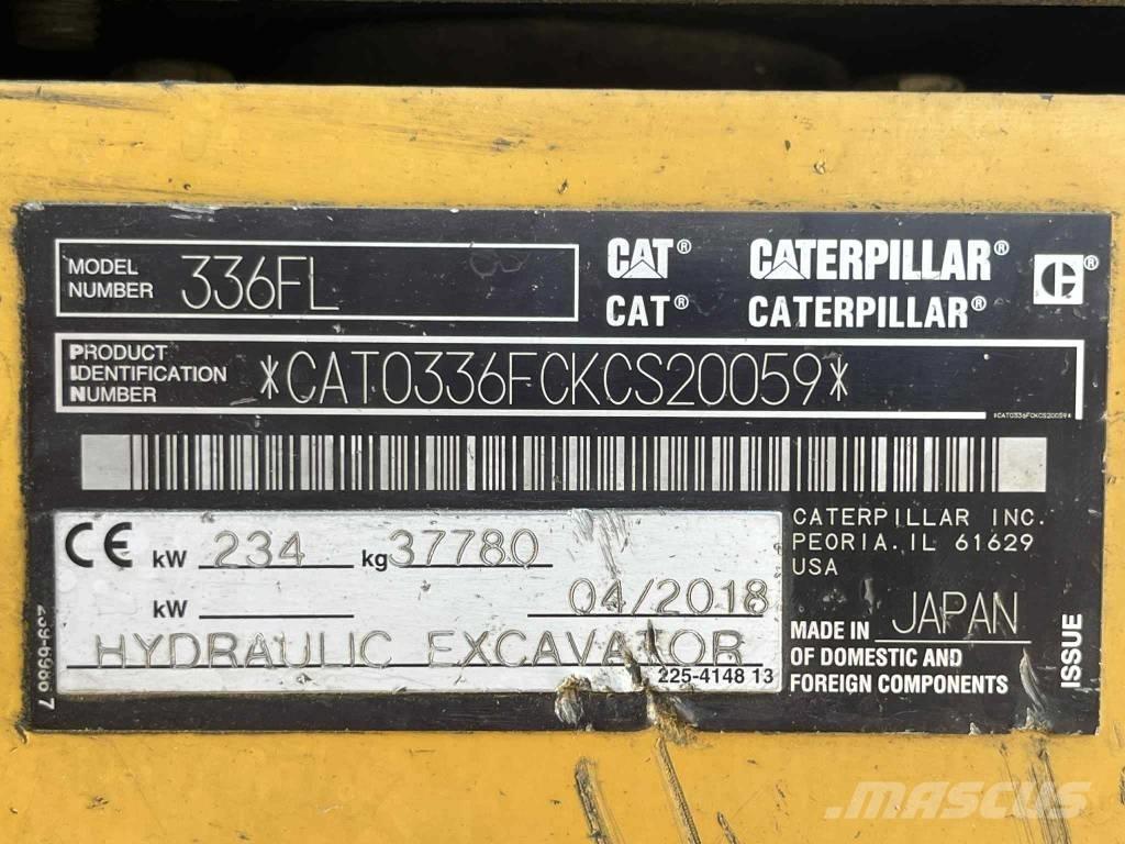 CAT 336 FL Гусеничные экскаваторы