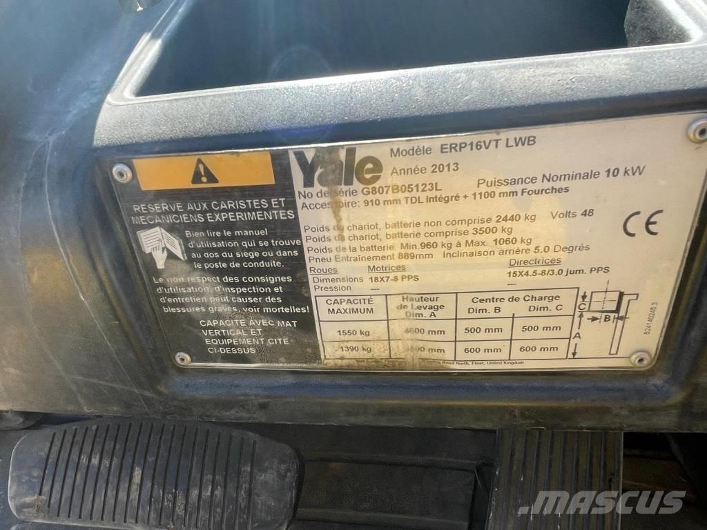 Yale ERP 16 VT Электропогрузчики