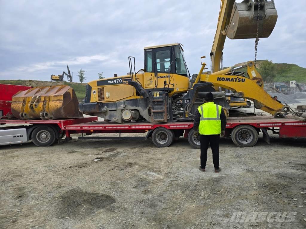 Komatsu WA 470-5H Оси