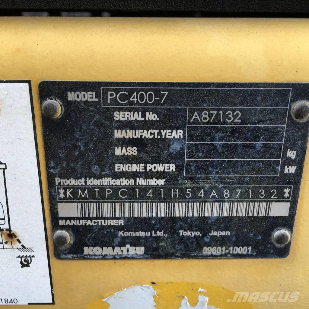 Komatsu PC 400-7 Гусеничные экскаваторы