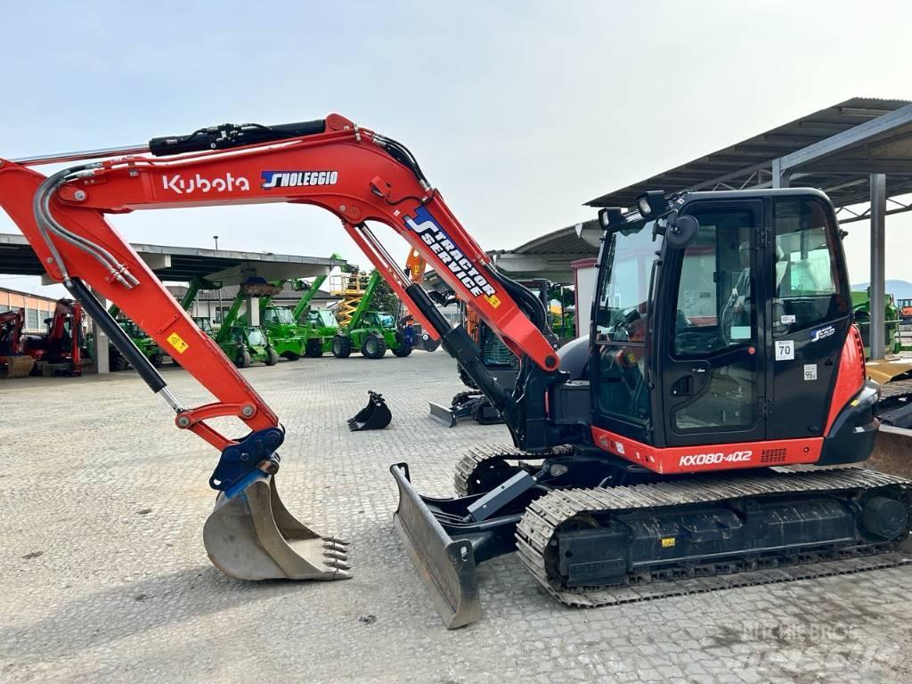 Kubota KX 80-4 Малые экскаваторы 7т-12т