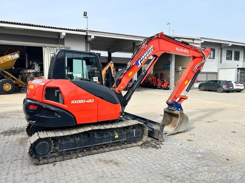 Kubota KX 80-4 Малые экскаваторы 7т-12т