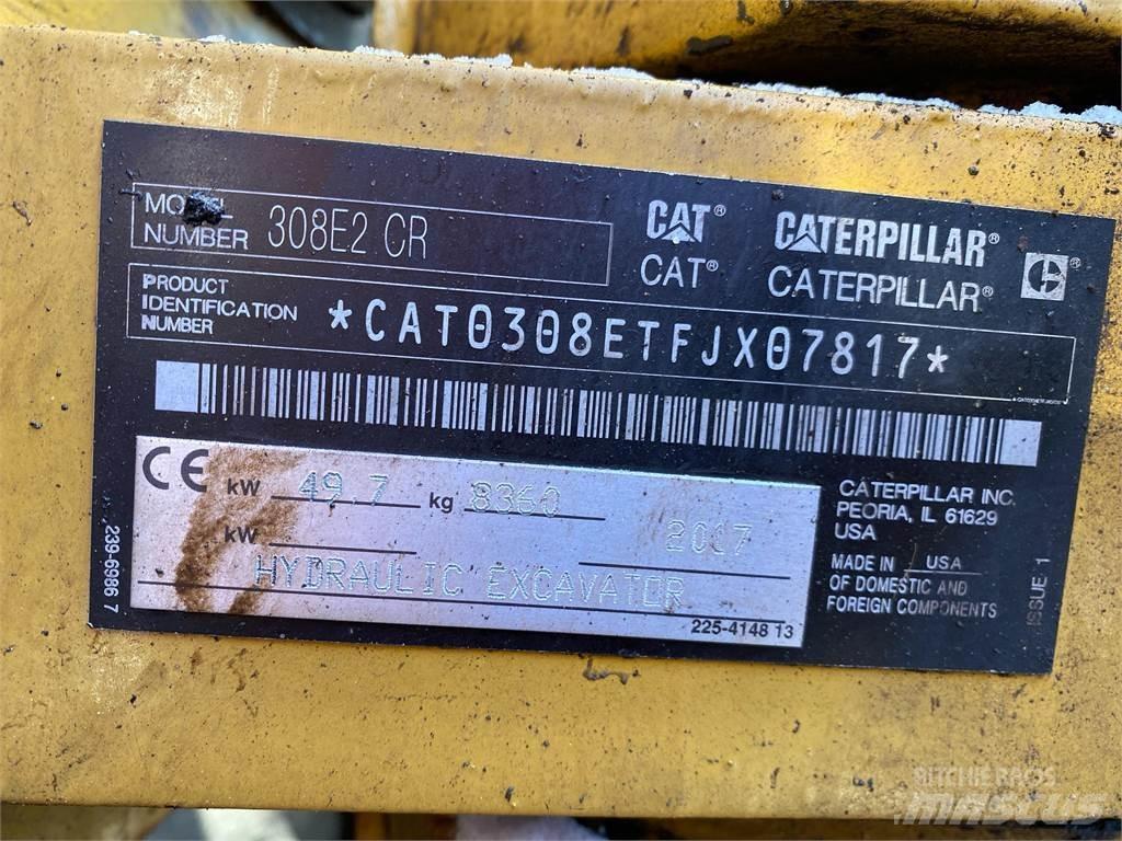 CAT 308E2CR Малые экскаваторы 7т-12т