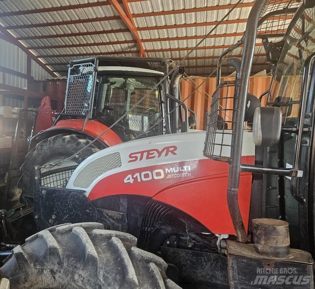 Steyr 4100 Лесохозяйственные тракторы