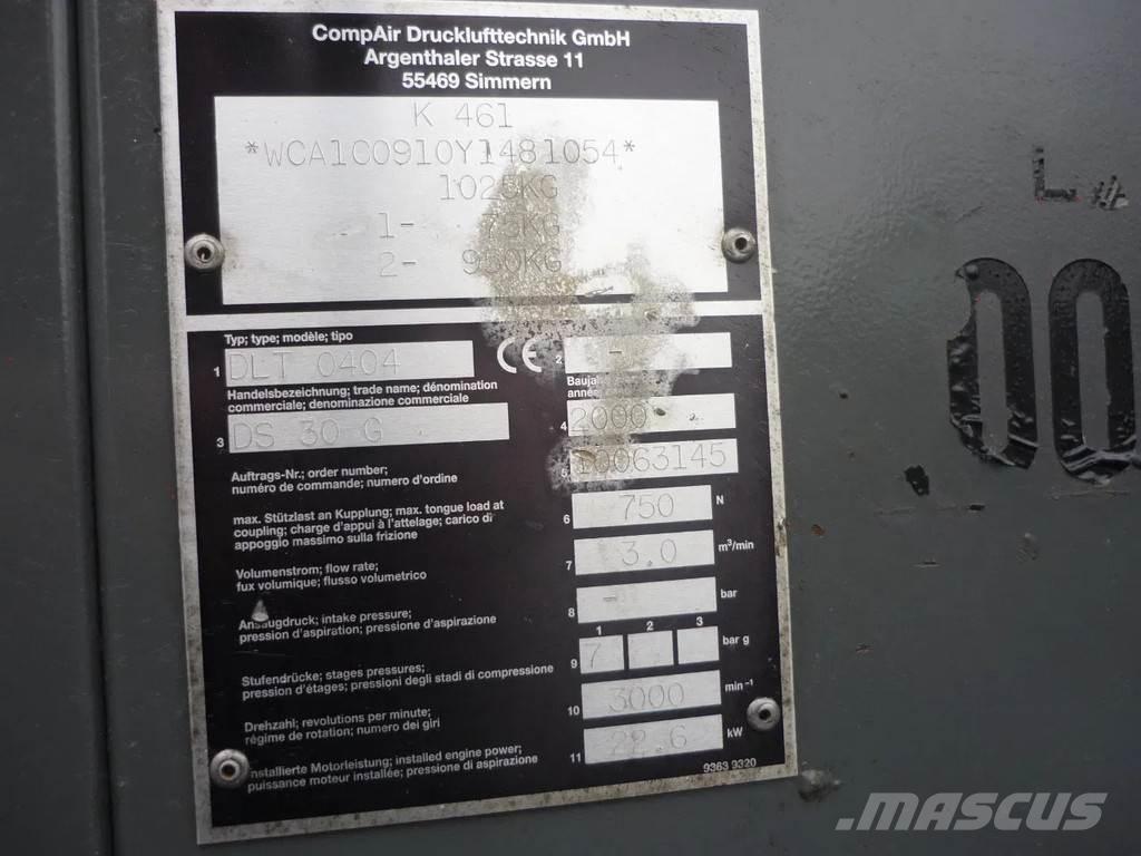 Compair DS 30G Воздушные компрессоры