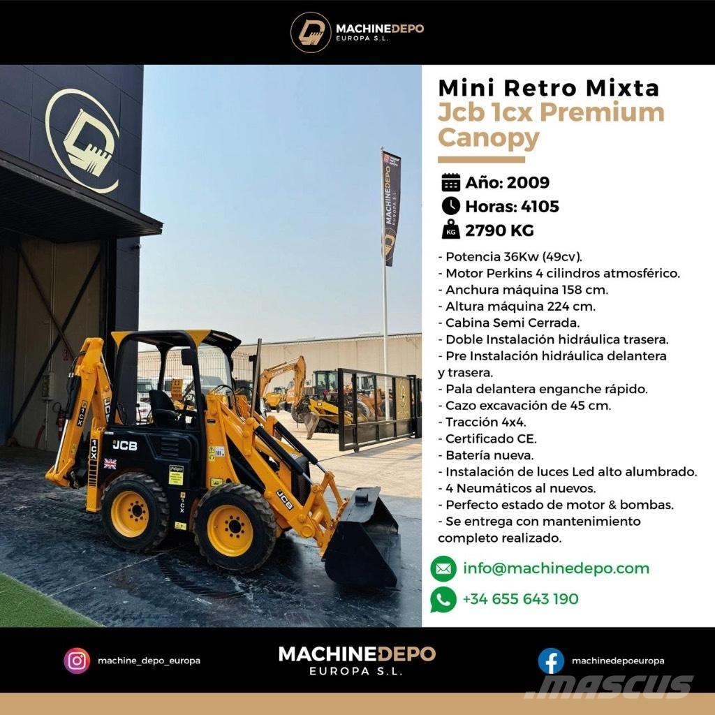 JCB 1 CX Экскаваторы-погрузчики
