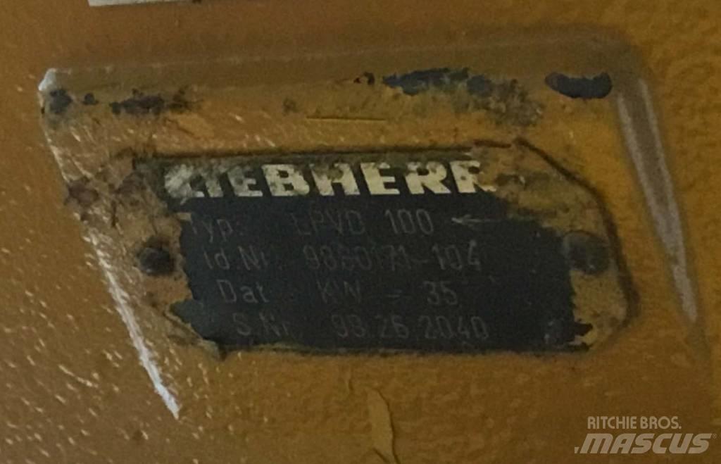 Liebherr LPVD 100 Гидравлическая система