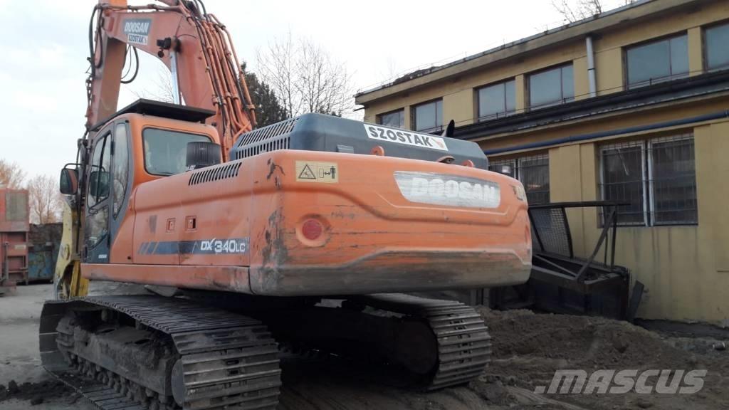 Doosan DX 340 LC Гусеничные экскаваторы