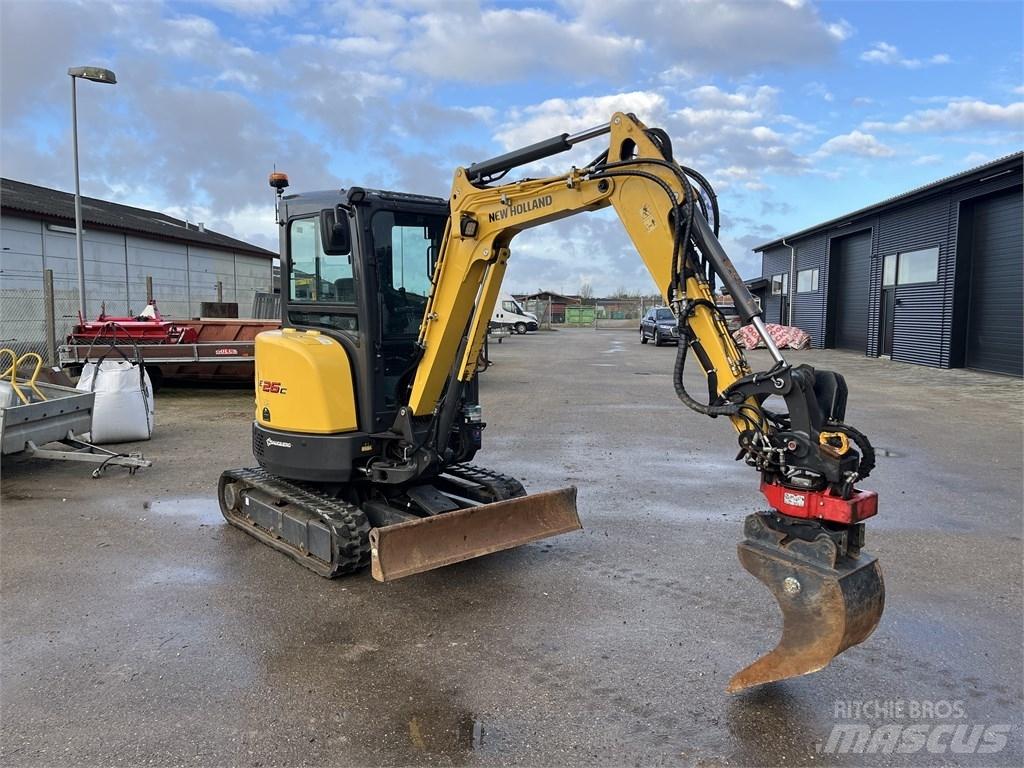 New Holland E 26 C Мини-экскаваторы