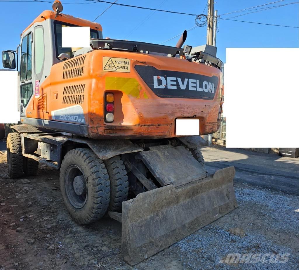 Doosan DX140W-5 Колёсные экскаваторы