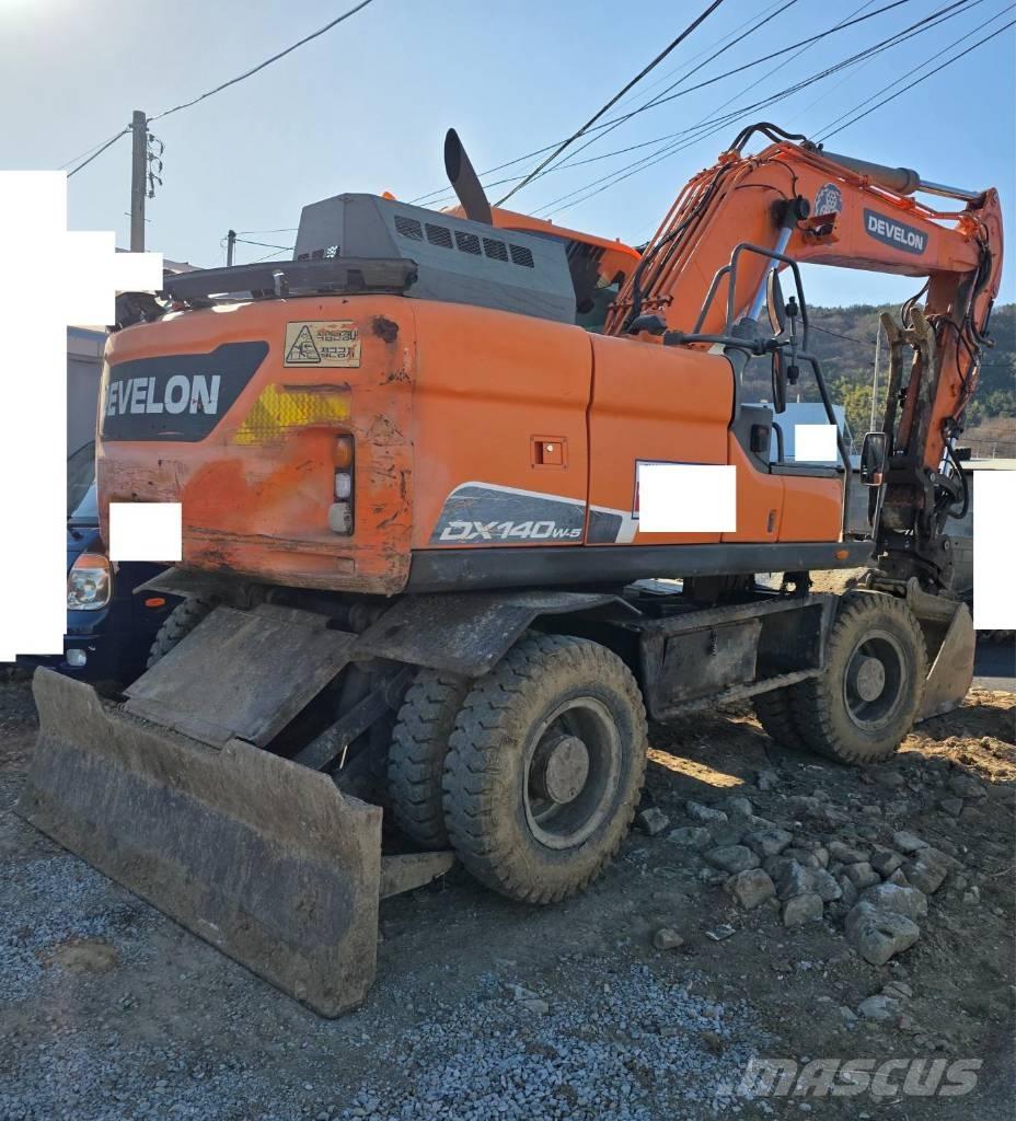 Doosan DX140W-5 Колёсные экскаваторы