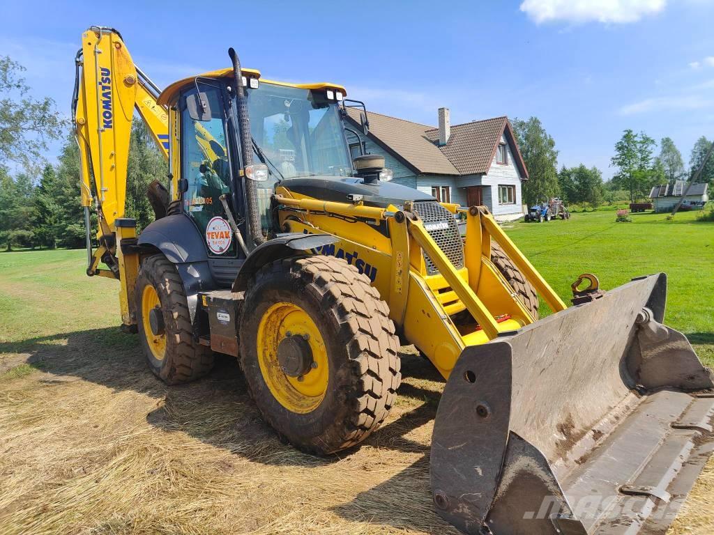 Komatsu WB 97 S-8 Экскаваторы-погрузчики