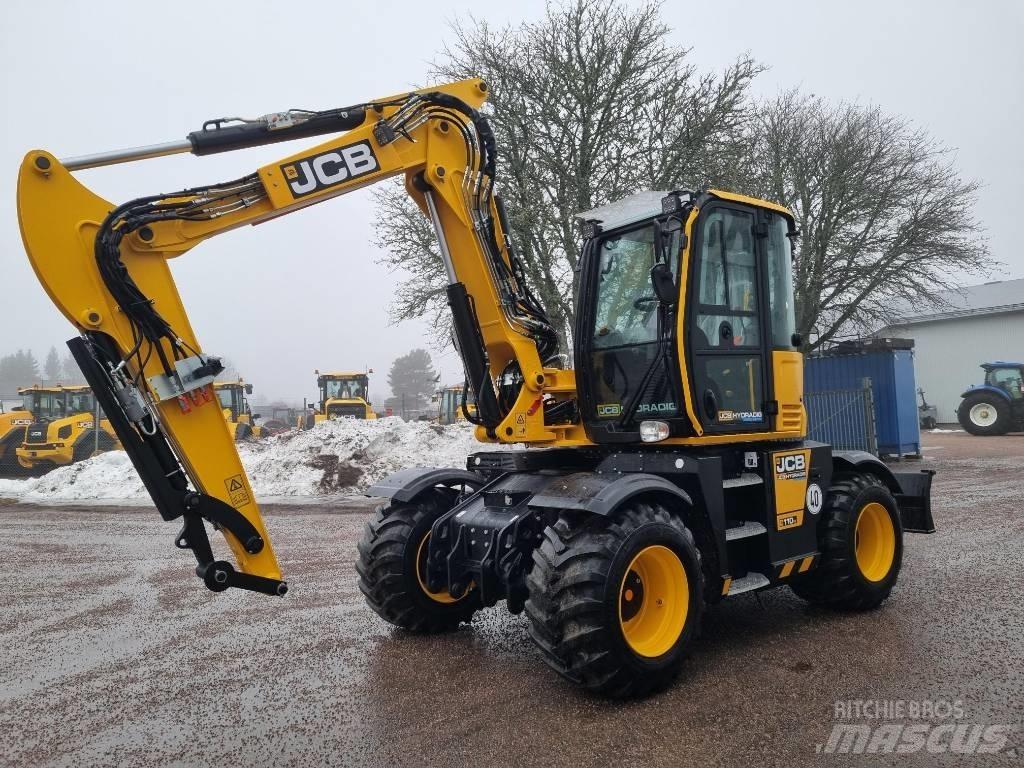 JCB Hydradig 110W Колёсные экскаваторы