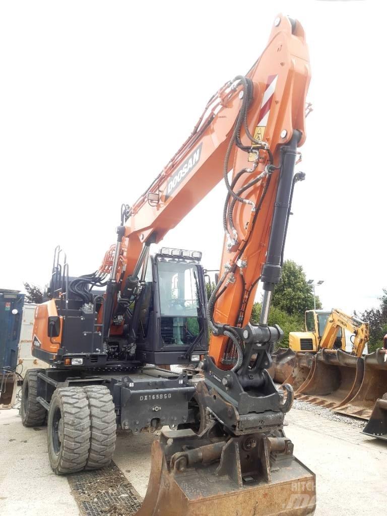 Doosan DX165 WR-7 Колёсные экскаваторы