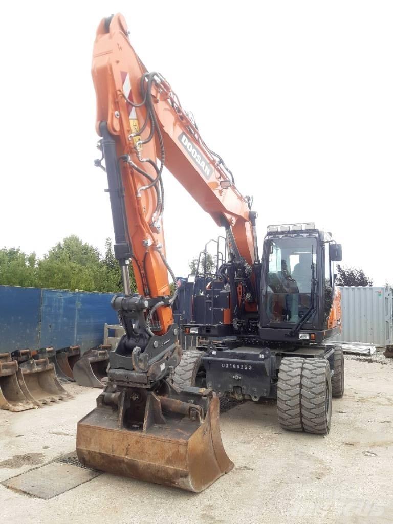Doosan DX165 WR-7 Колёсные экскаваторы