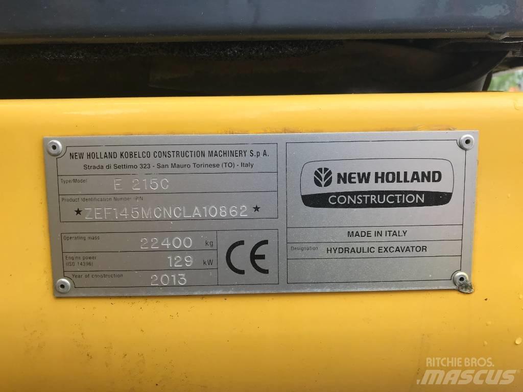 New Holland E 215 C Гусеничные экскаваторы