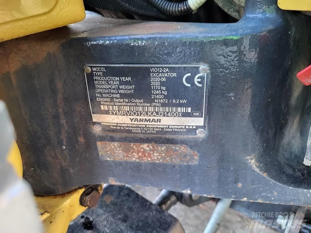 Yanmar Vio 12 Мини-экскаваторы