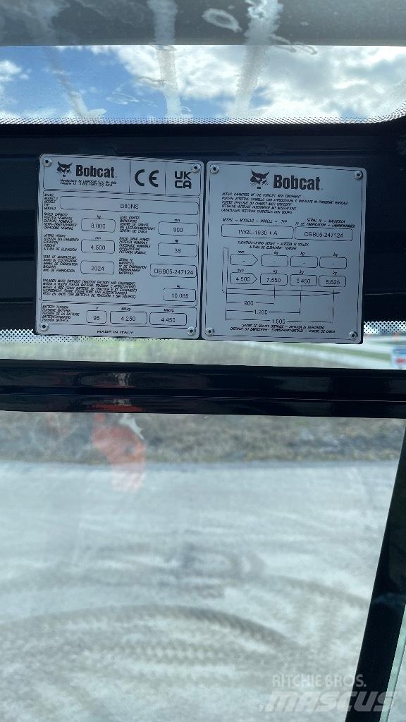 Bobcat B80NS Электропогрузчики