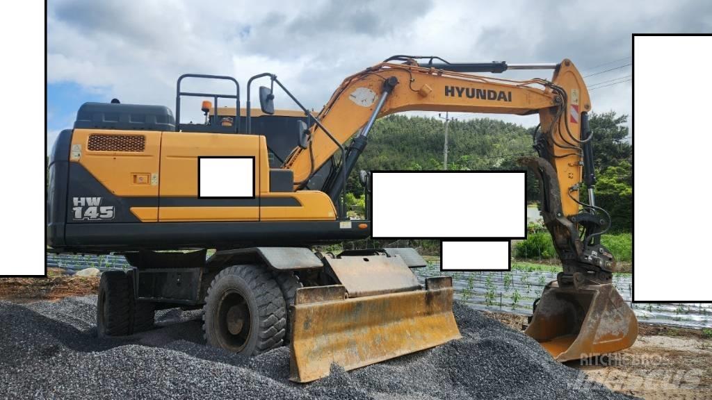 Hyundai HW 145 Колёсные экскаваторы