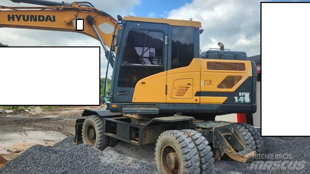 Hyundai HW 145 Колёсные экскаваторы