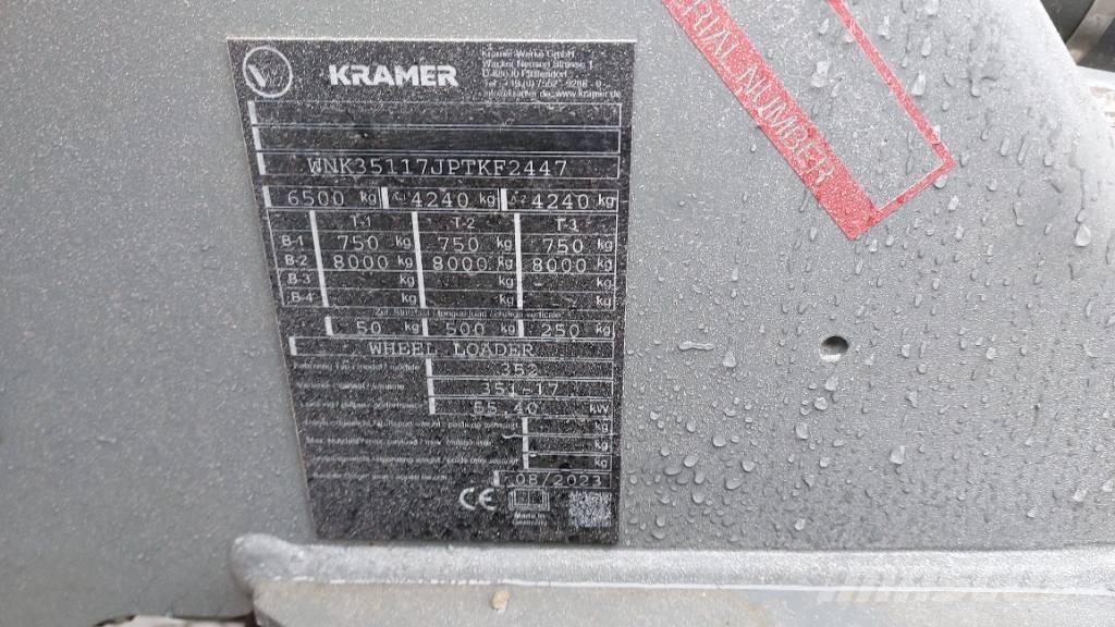 Kramer 8085T Малые погрузчики