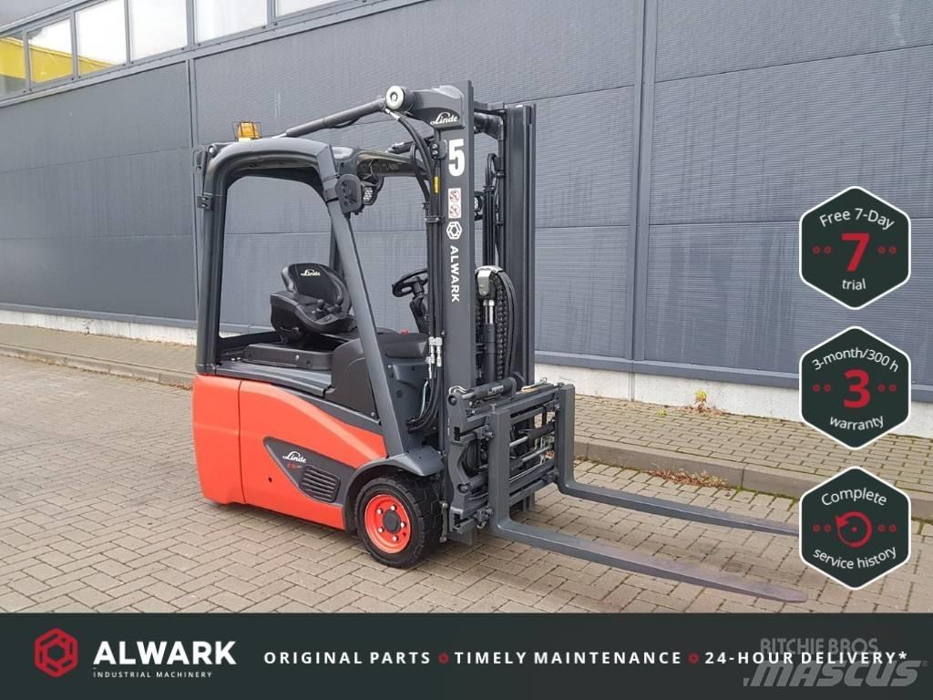 Linde E16C Электропогрузчики