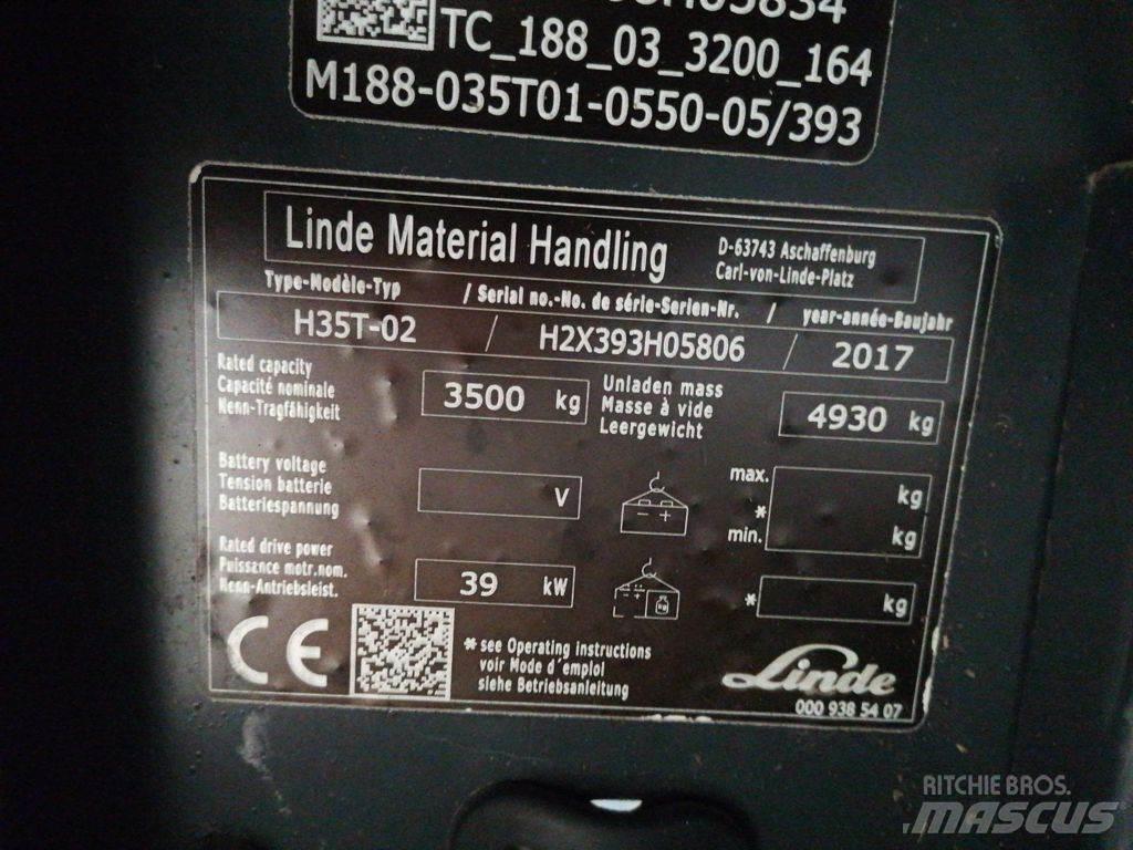 Linde H35T-02 Газовые погрузчики