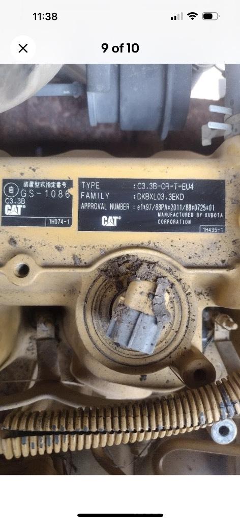 CAT  C3.3b Коммунальные машины
