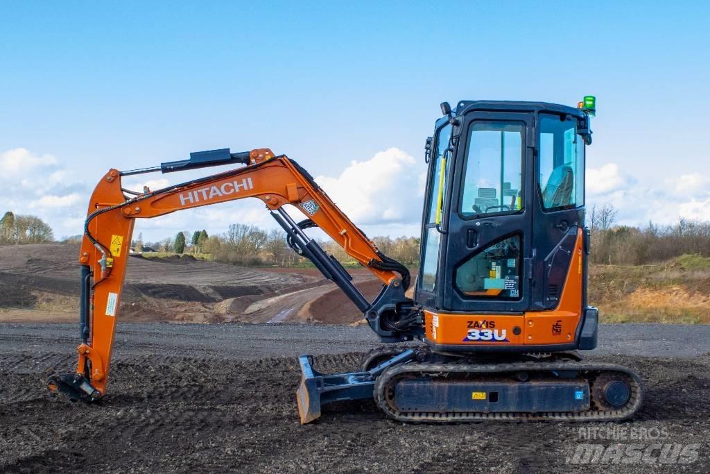 Hitachi ZX33U-6 Мини-экскаваторы