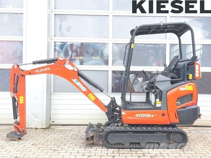 Kubota KX 019-4 LPG Мини-экскаваторы