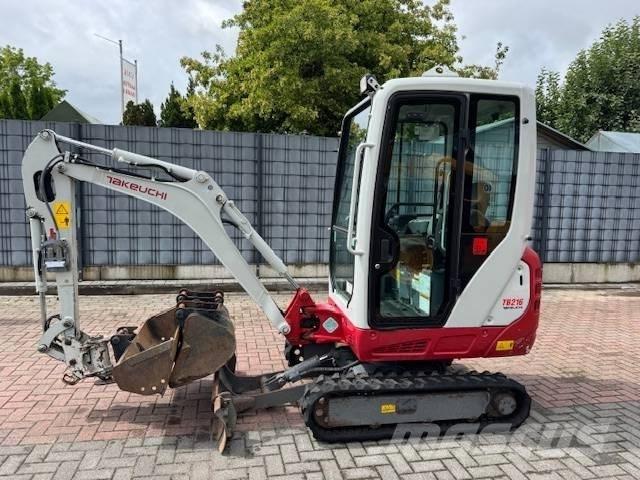 Takeuchi TB 216 Мини-экскаваторы