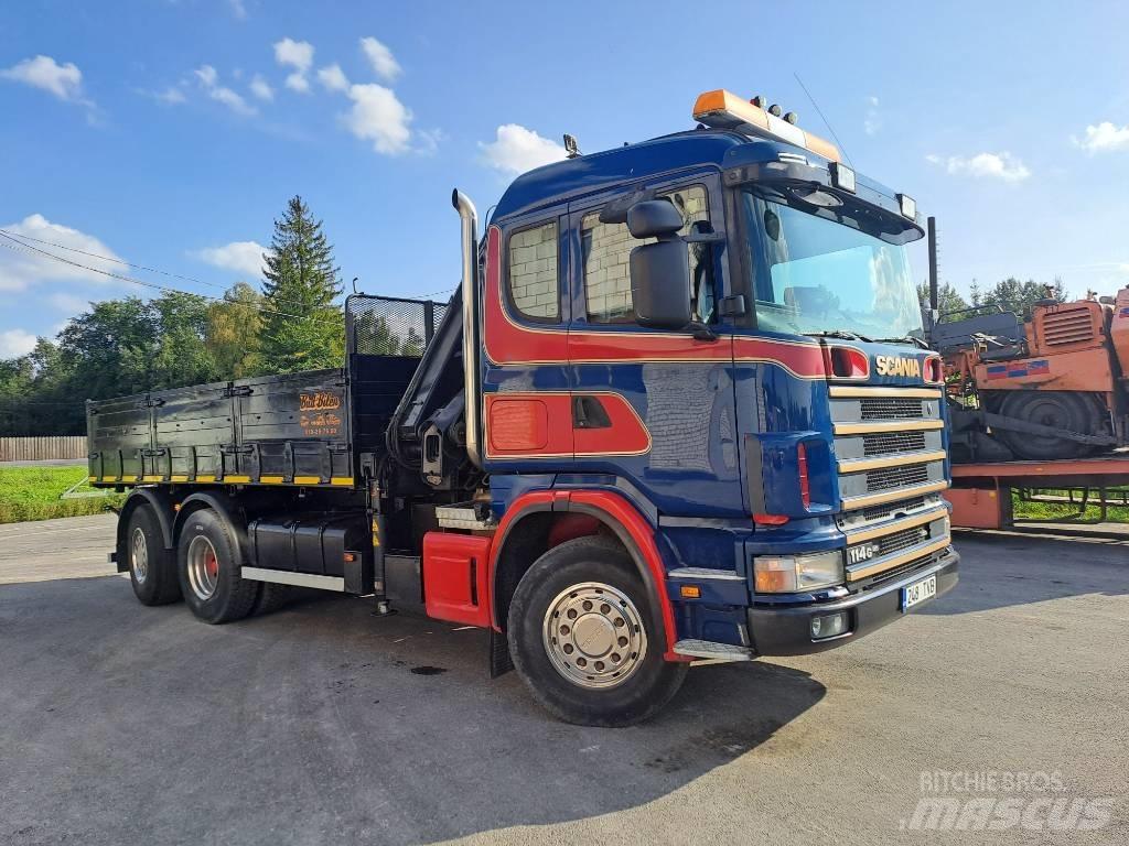 Scania R114 Автомобильные краны