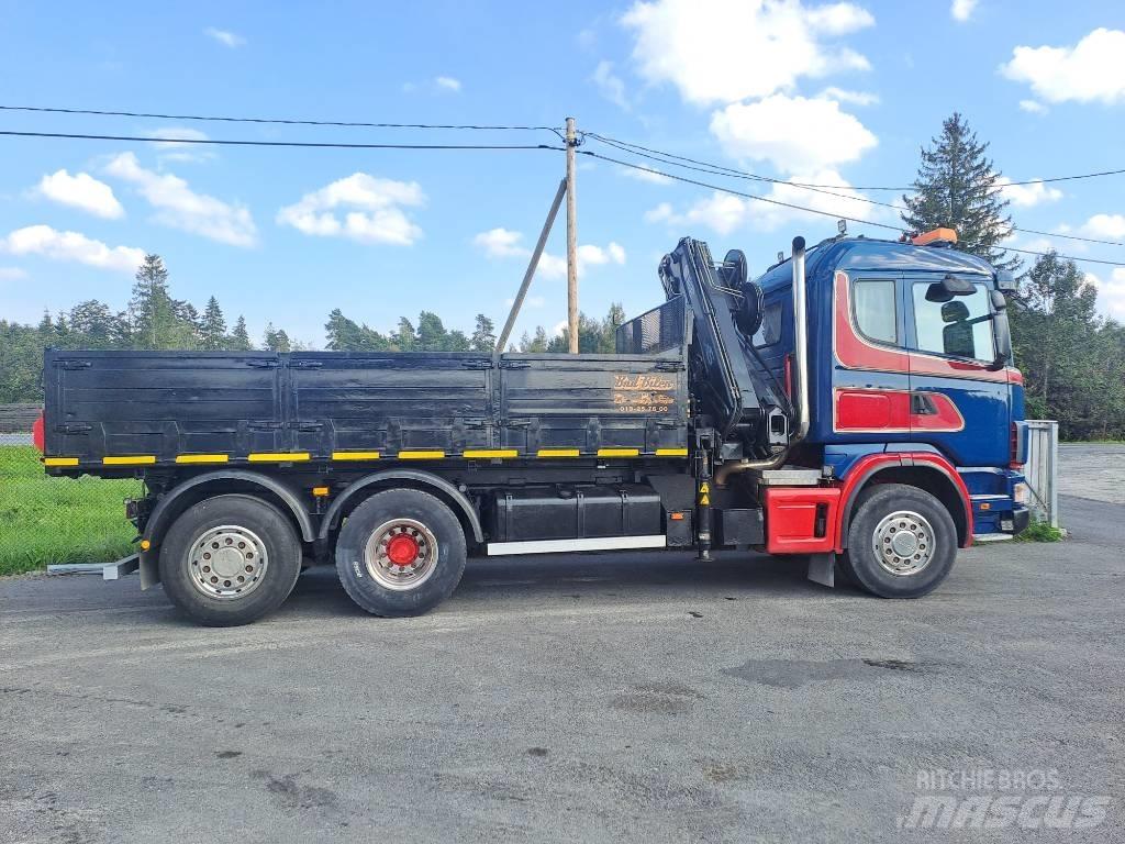 Scania R114 Автомобильные краны