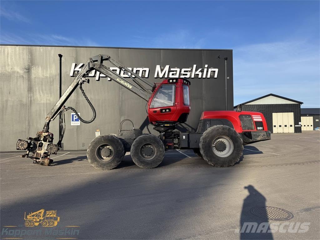 Komatsu 951 Харвестеры