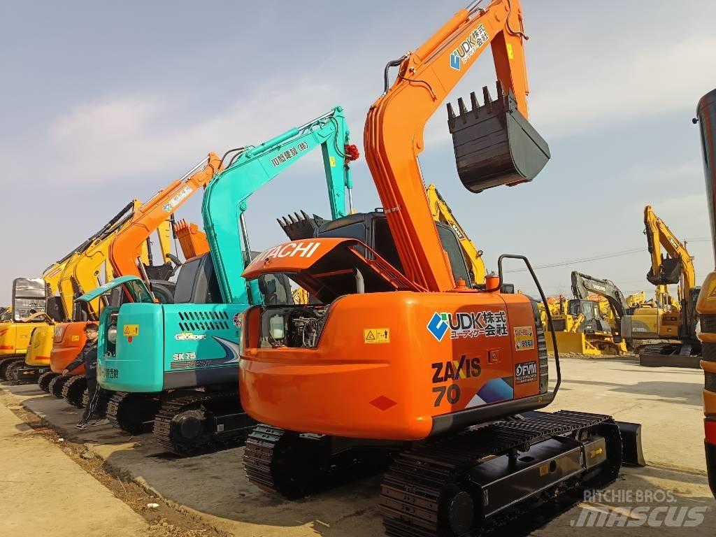 Hitachi ZX 70 Малые экскаваторы 7т-12т