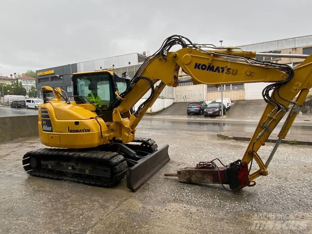 Komatsu PC 88 MR-10 Малые экскаваторы 7т-12т