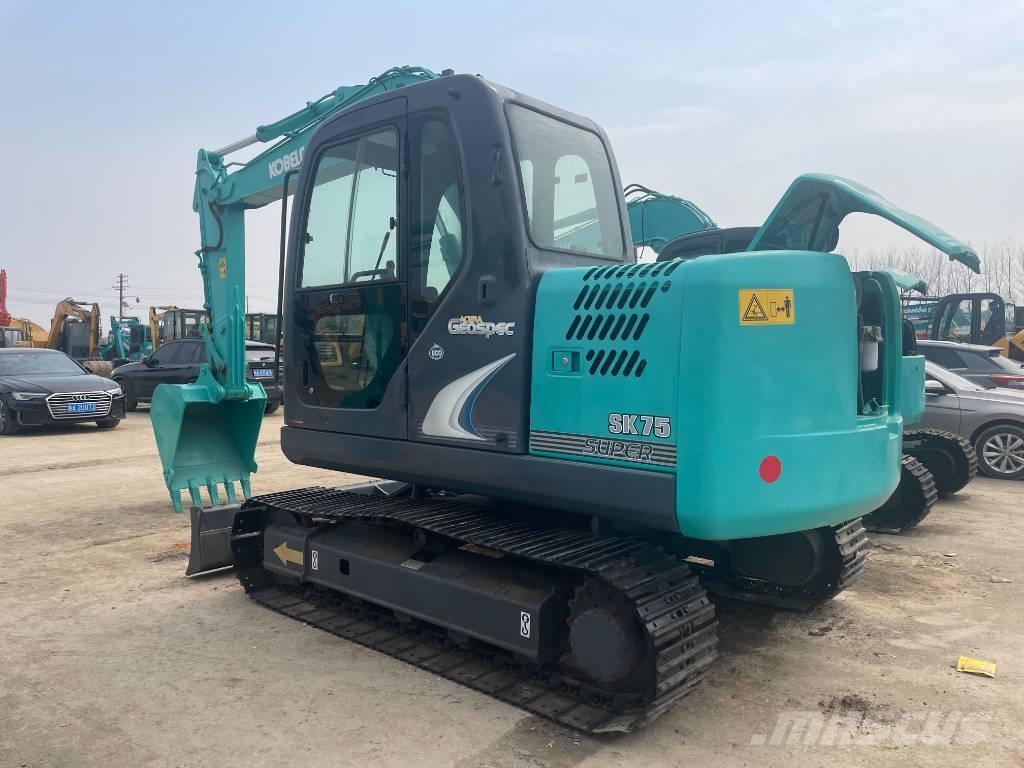 Kobelco SK 75 Малые экскаваторы 7т-12т