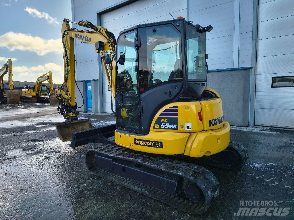 Komatsu PC55 MR-5 Мини-экскаваторы