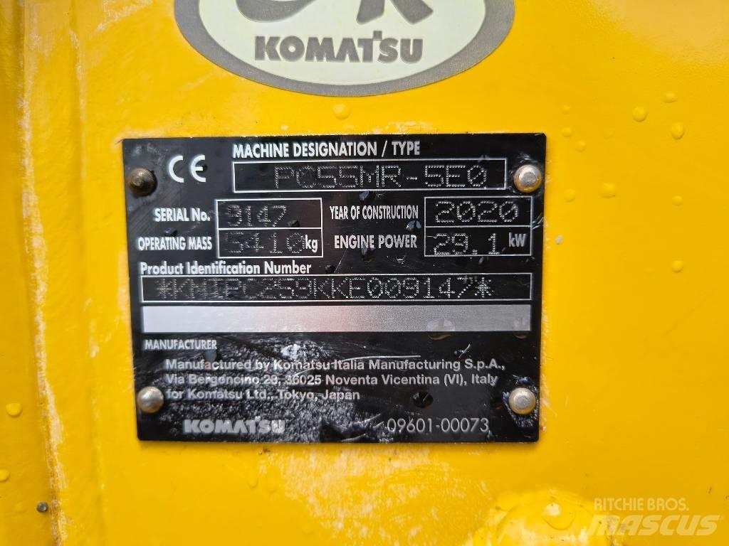 Komatsu PC55 MR-5 Мини-экскаваторы