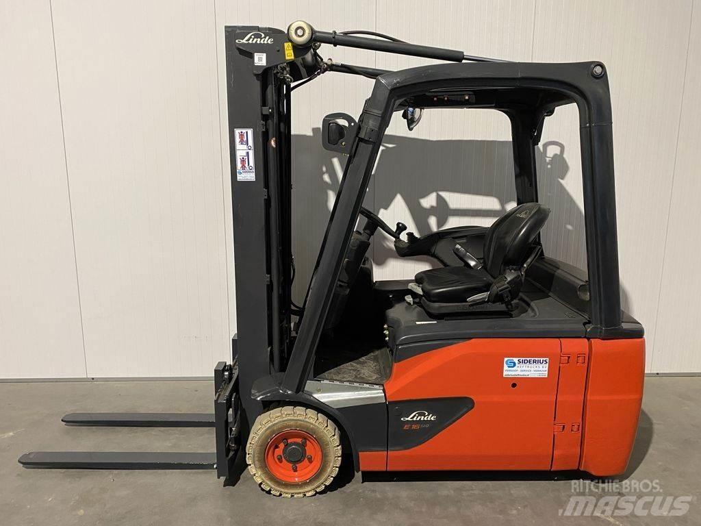 Linde E16L-386 Электропогрузчики