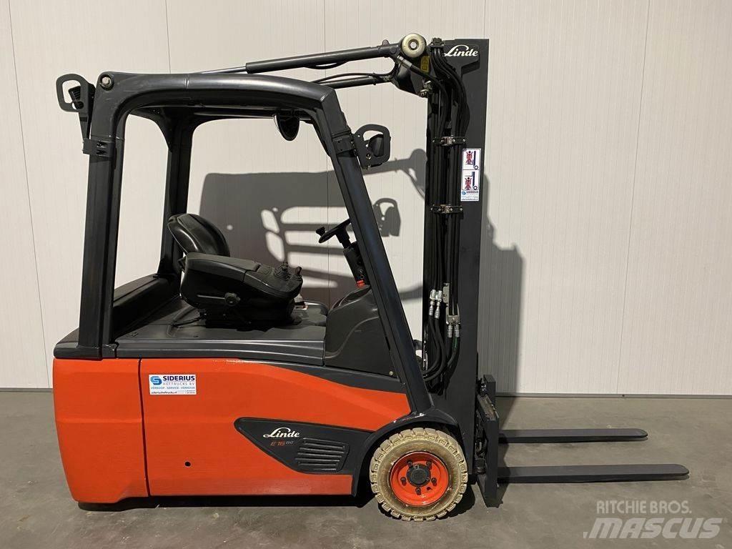 Linde E16L-386 Электропогрузчики