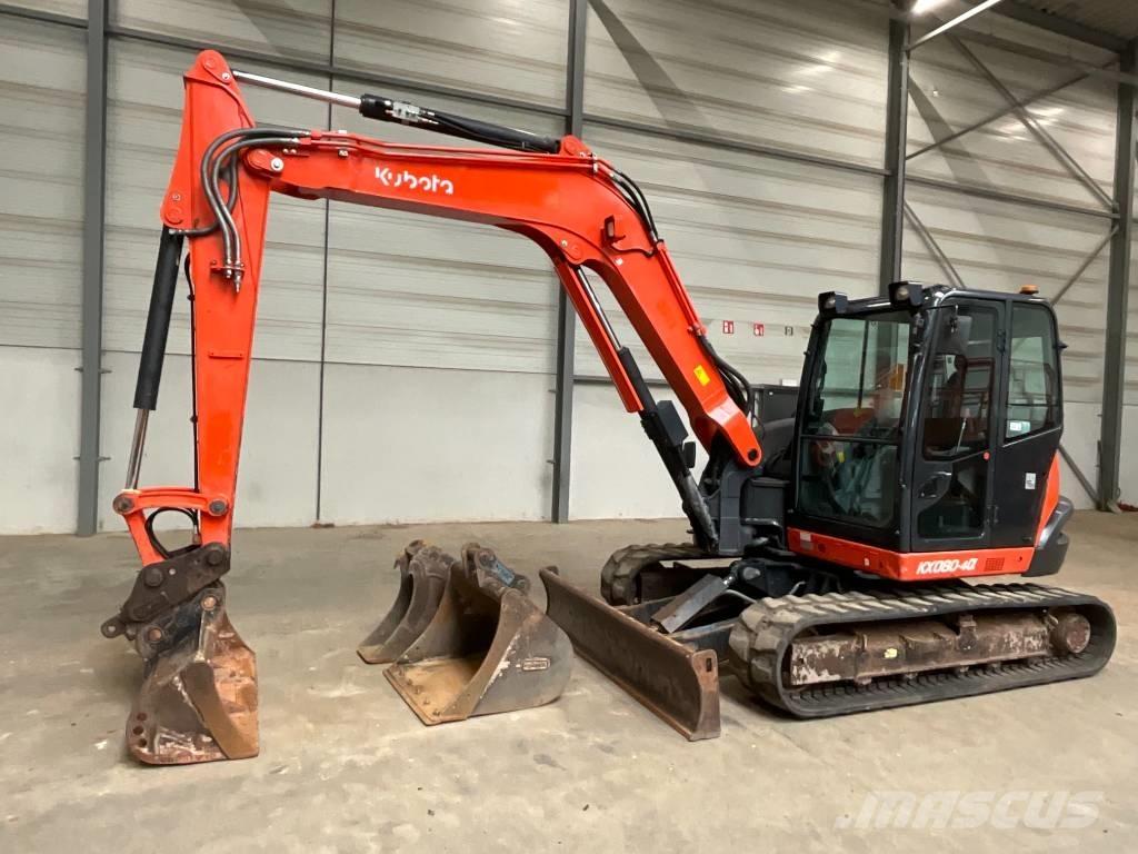 Kubota KX 080-4 A Малые экскаваторы 7т-12т