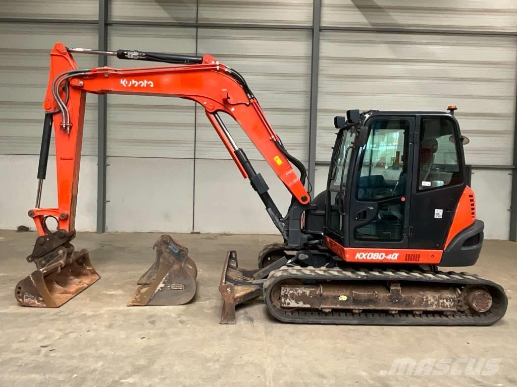 Kubota KX 080-4 A Малые экскаваторы 7т-12т