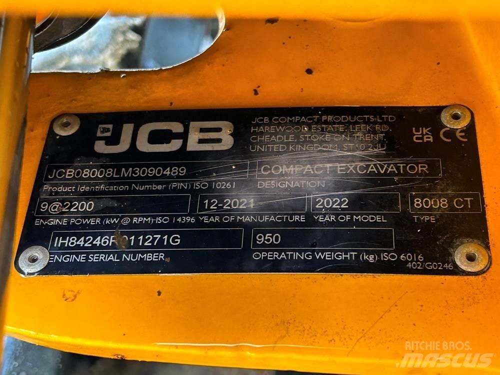 JCB 8008 Мини-экскаваторы