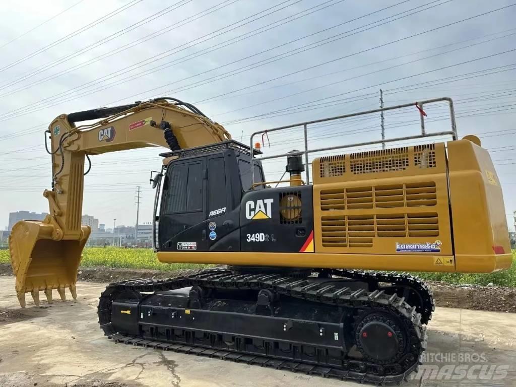 CAT 349 D L Малые экскаваторы 7т-12т