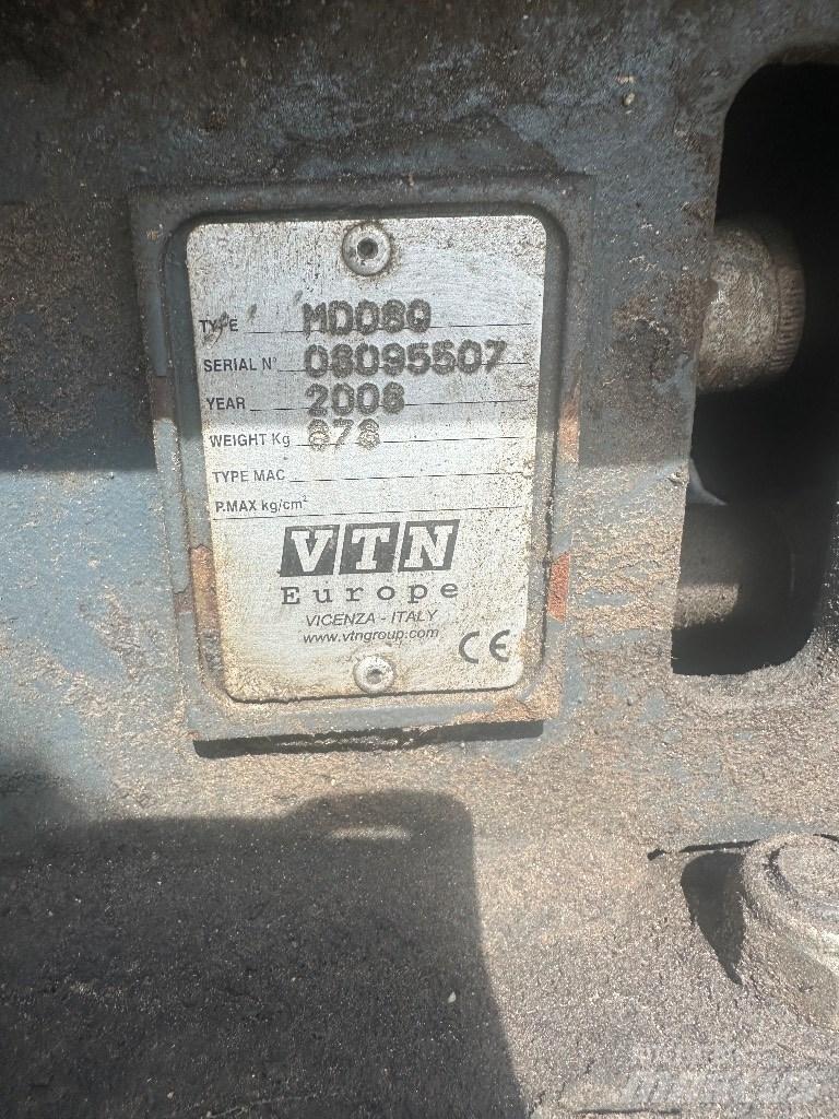 VTN MD080 Гусеничные экскаваторы