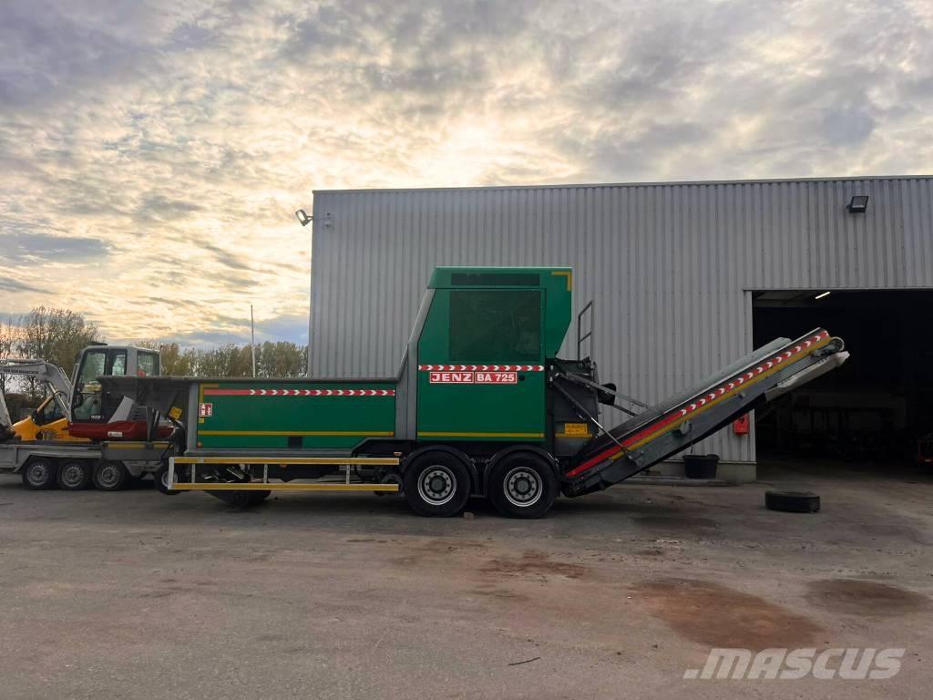 JENZ BA 725DL Дробилки древесины