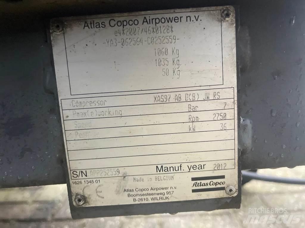 Atlas Copco Xas97 Воздушные компрессоры