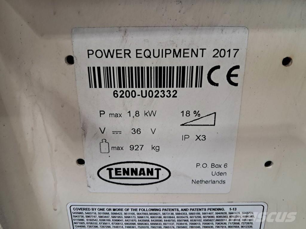 Tennant 6200 Вакуумные уборочные машины